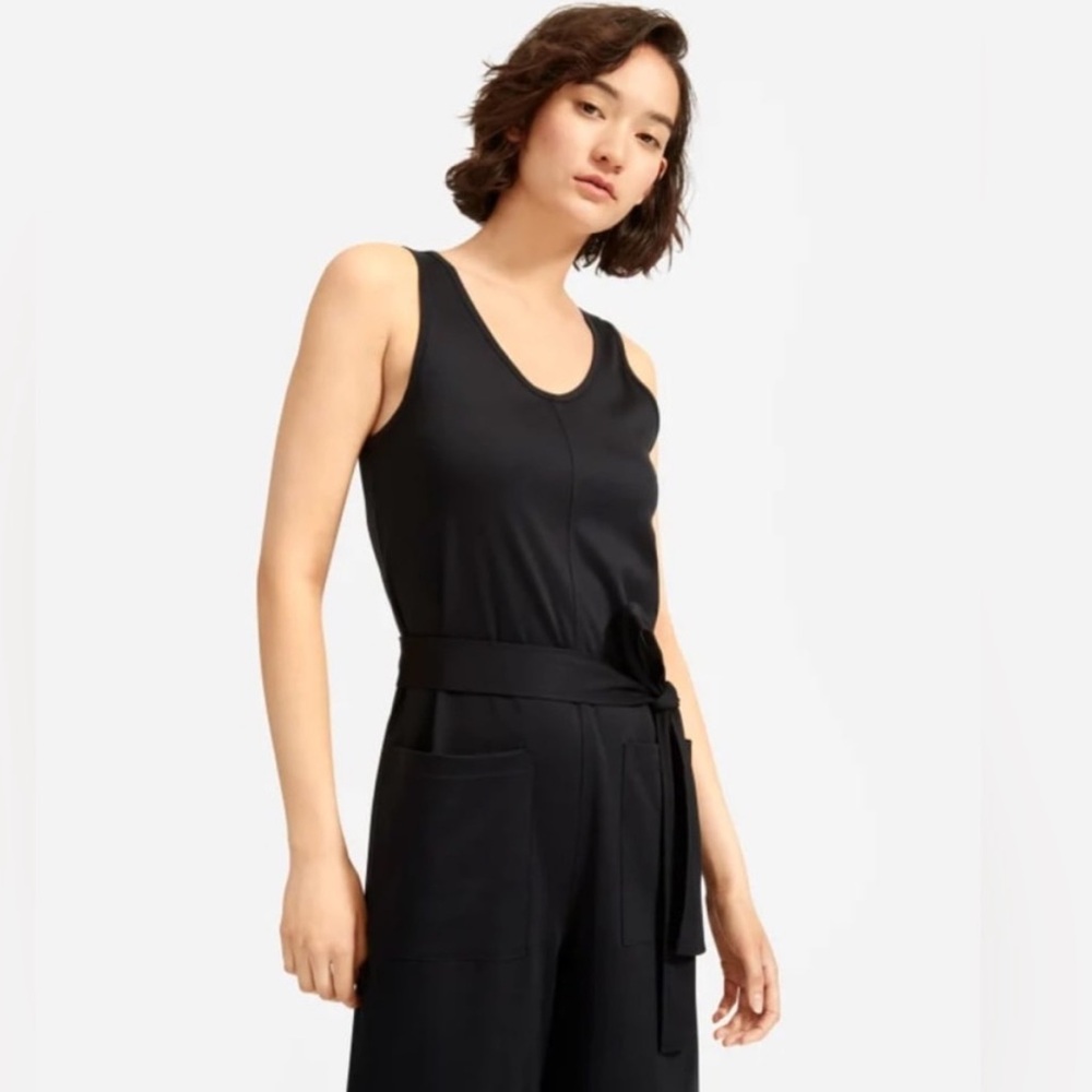 Everlane luxe cotton jumpsuit Small - Picture 2 of 9